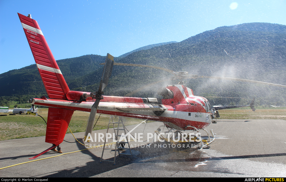 SAF Helicopteres F-GJKY aircraft at Mont-Dauphin-Saint Crepin