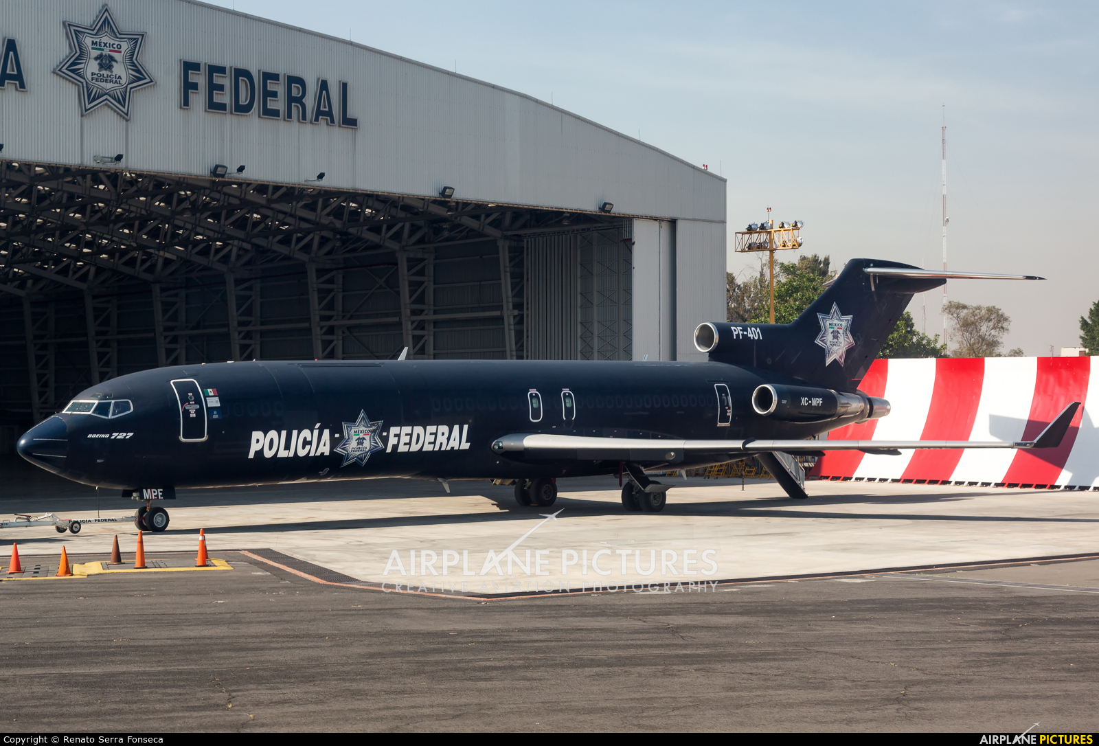 Mexico - Police XC-MPF aircraft at Mexico City - Licenciado Benito Juarez Intl