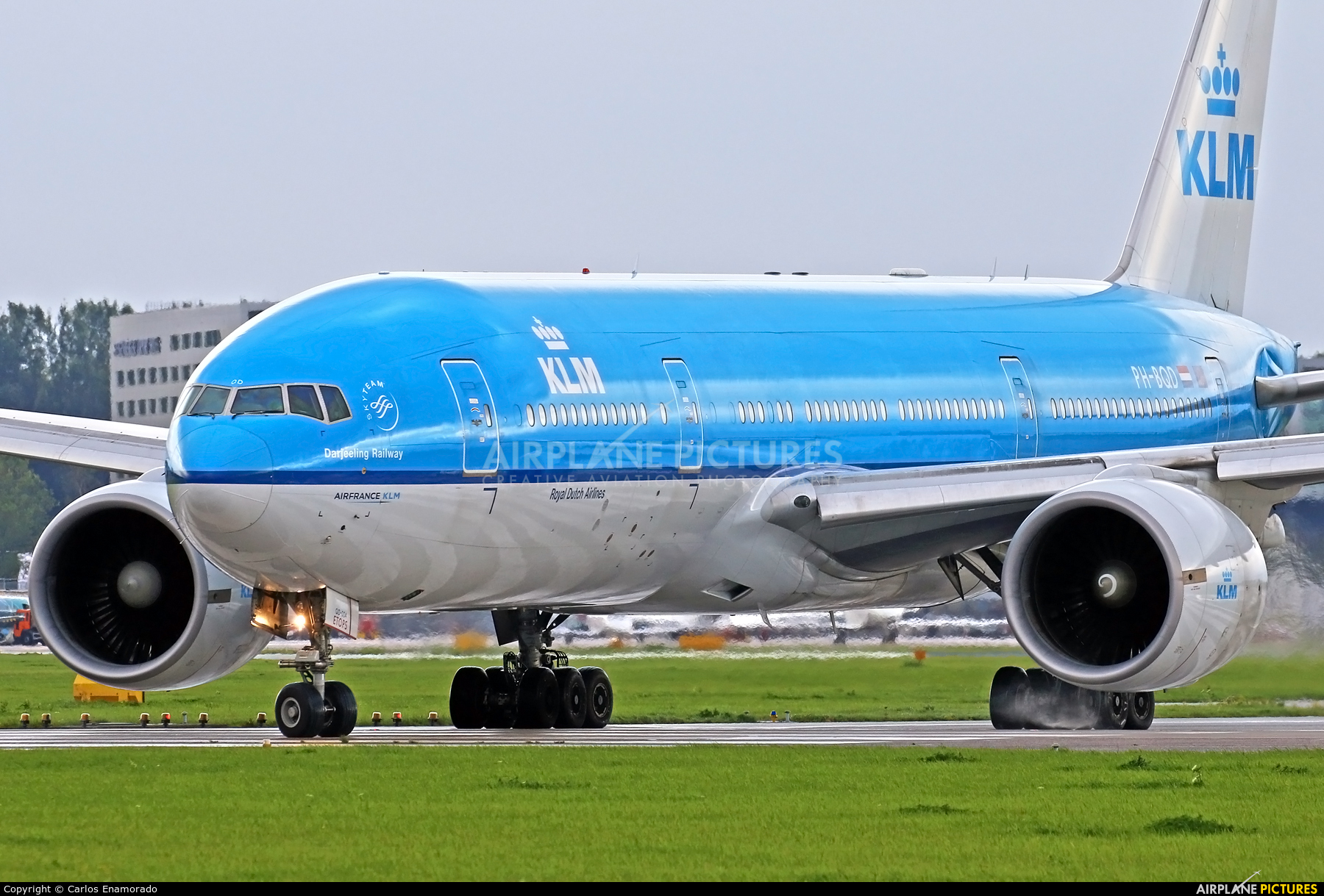 KLM PH-BQD aircraft at Amsterdam - Schiphol