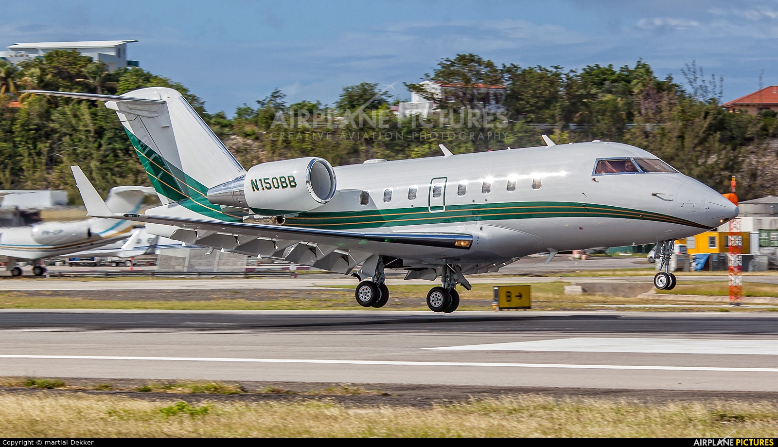 Private N150BB aircraft at Sint Maarten - Princess Juliana Intl