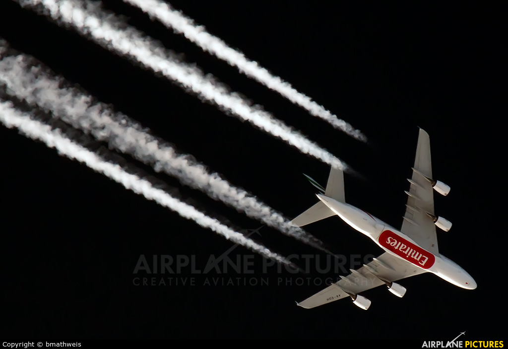 Emirates Airlines A6-EDH aircraft at In Flight - Germany