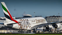 A6-EOA - Emirates Airlines Airbus A380 aircraft