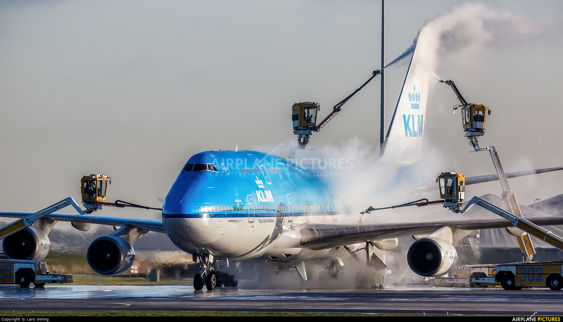 KLM PH-BFI aircraft at Amsterdam - Schiphol