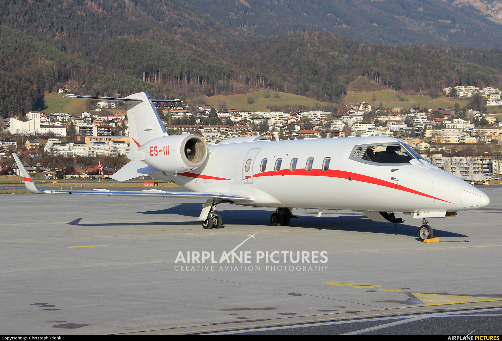 Private ES-III aircraft at Innsbruck