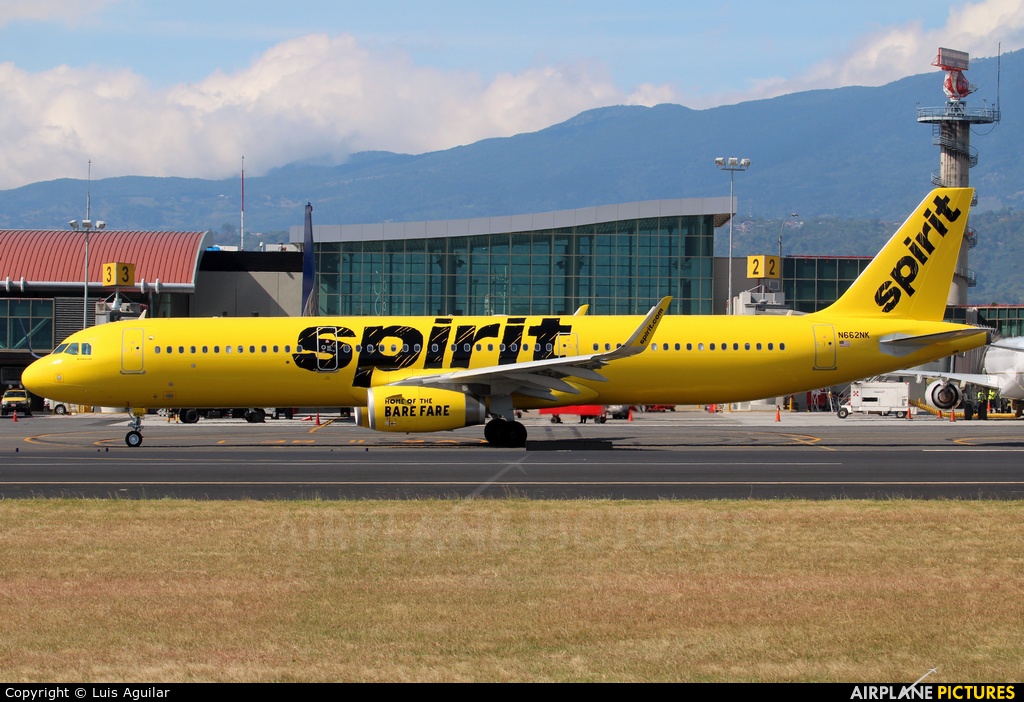 Spirit Airlines N662NK aircraft at San Jose - Juan Santamaría Intl