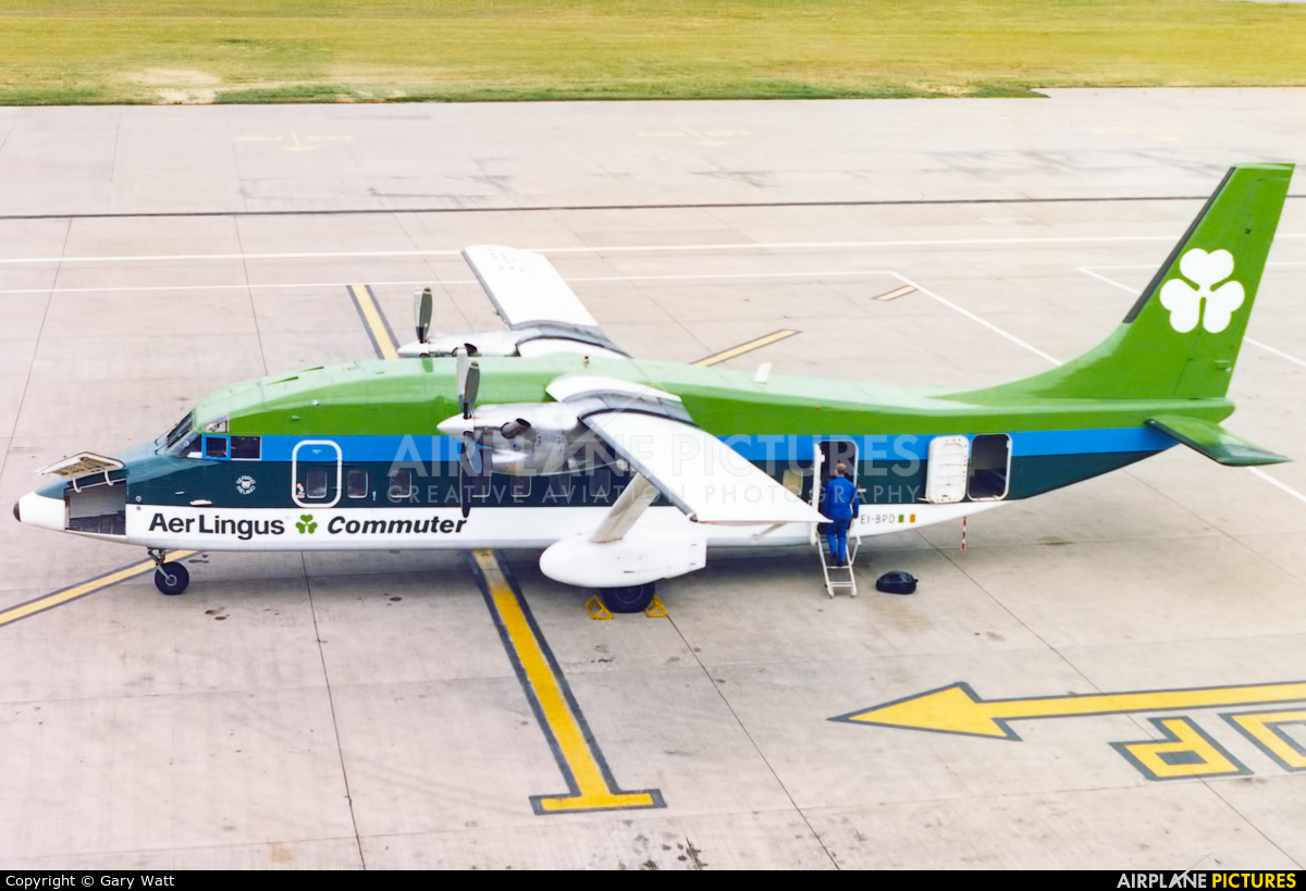 Aer Lingus EI-BPD aircraft at Edinburgh
