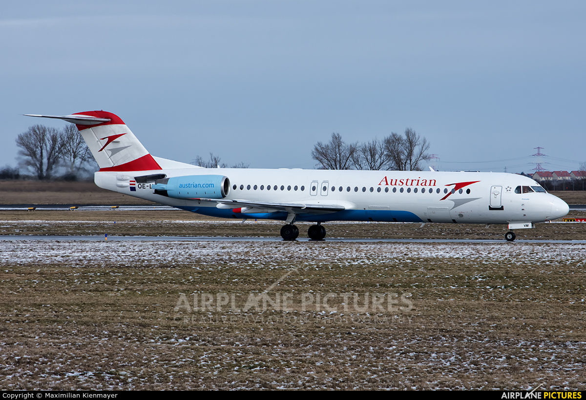Austrian Airlines/Arrows/Tyrolean OE-LVM aircraft at Vienna - Schwechat