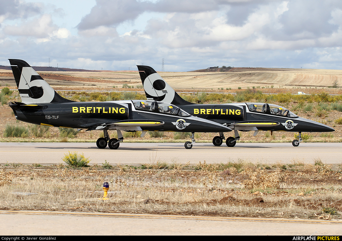 Breitling Jet Team ES-TLF aircraft at Madrid - Torrejon