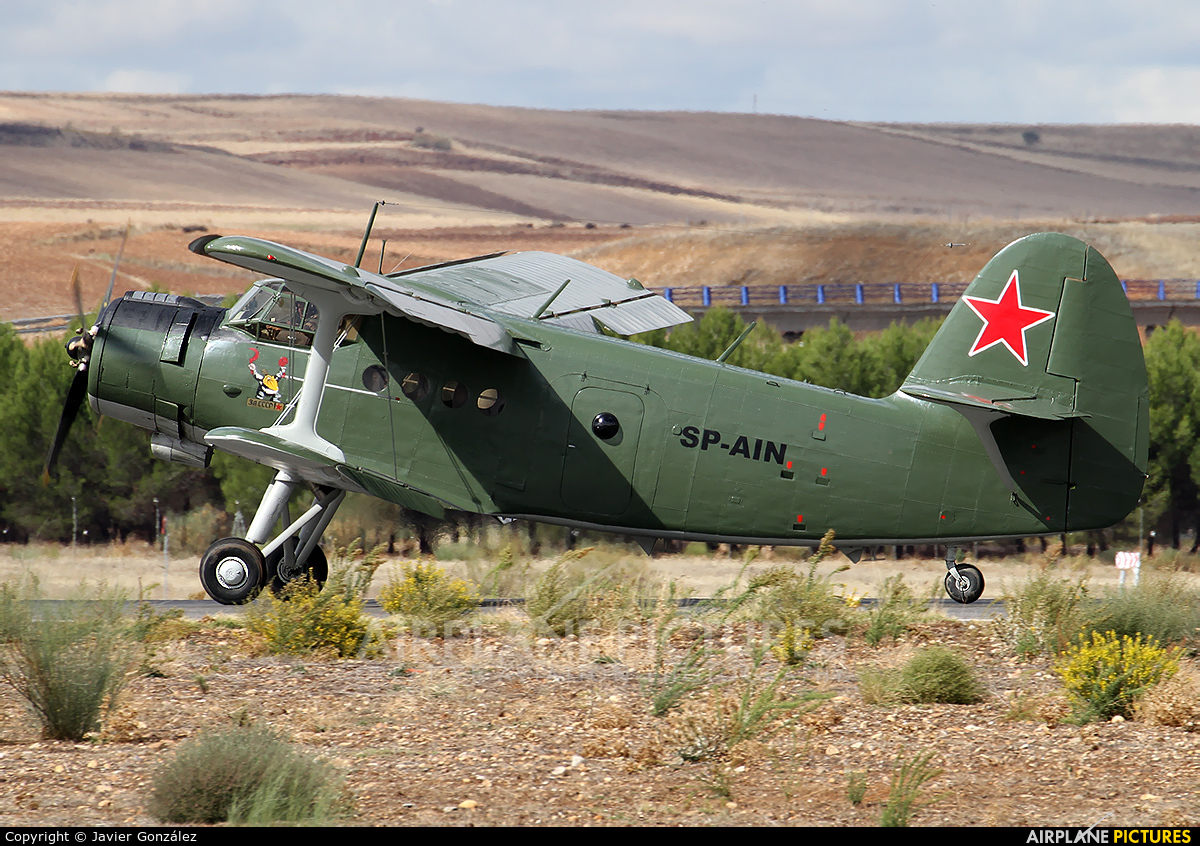 Private SP-AIN aircraft at Madrid - Torrejon