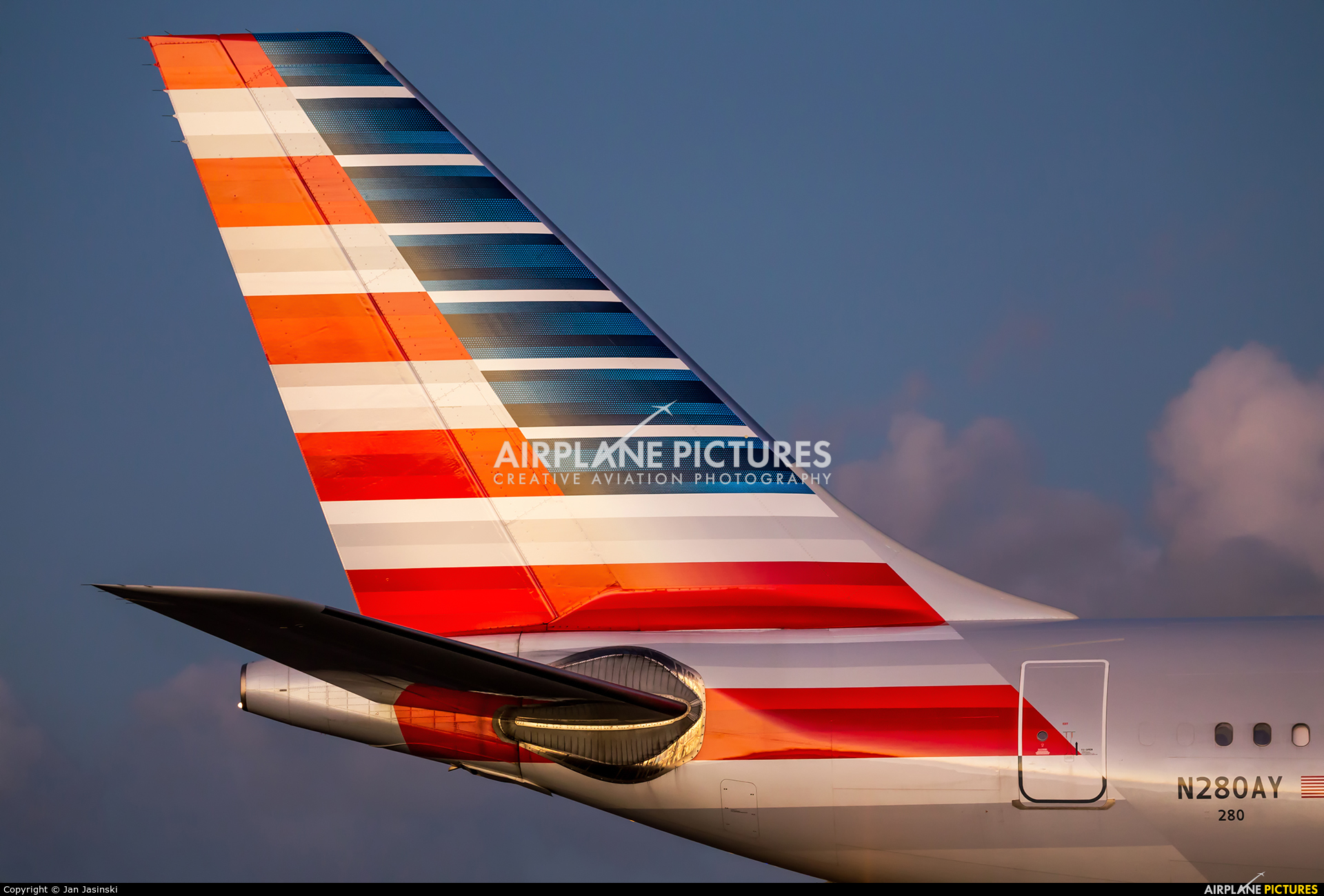 American Airlines N280AY aircraft at Sint Maarten - Princess Juliana Intl