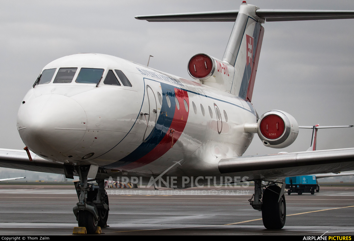 Slovakia - Government OM-BYL aircraft at Amsterdam - Schiphol