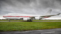 A9C-HAK - Bahrain Amiri Flight Boeing 747-400 aircraft