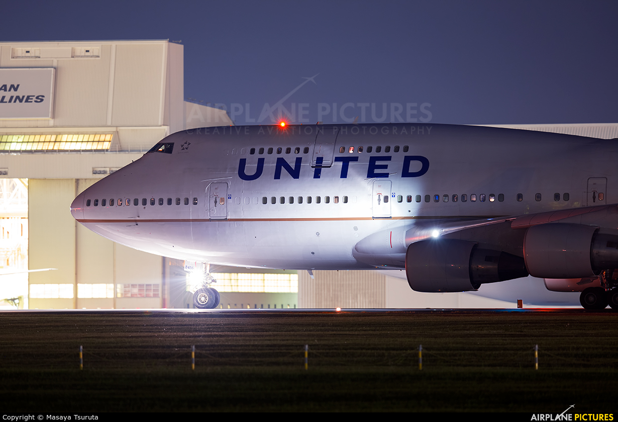 United Airlines N199UA aircraft at Tokyo - Narita Intl