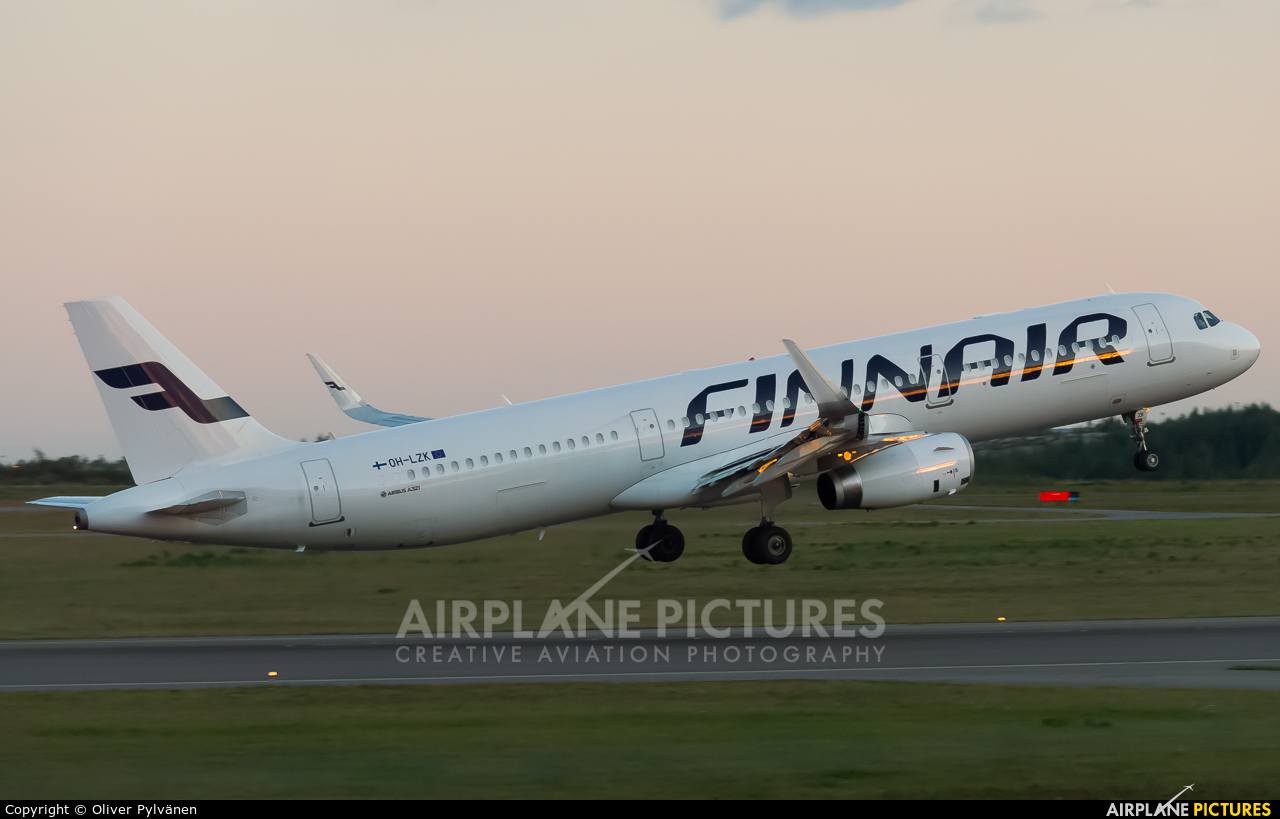 Finnair OH-LZK aircraft at Helsinki - Vantaa