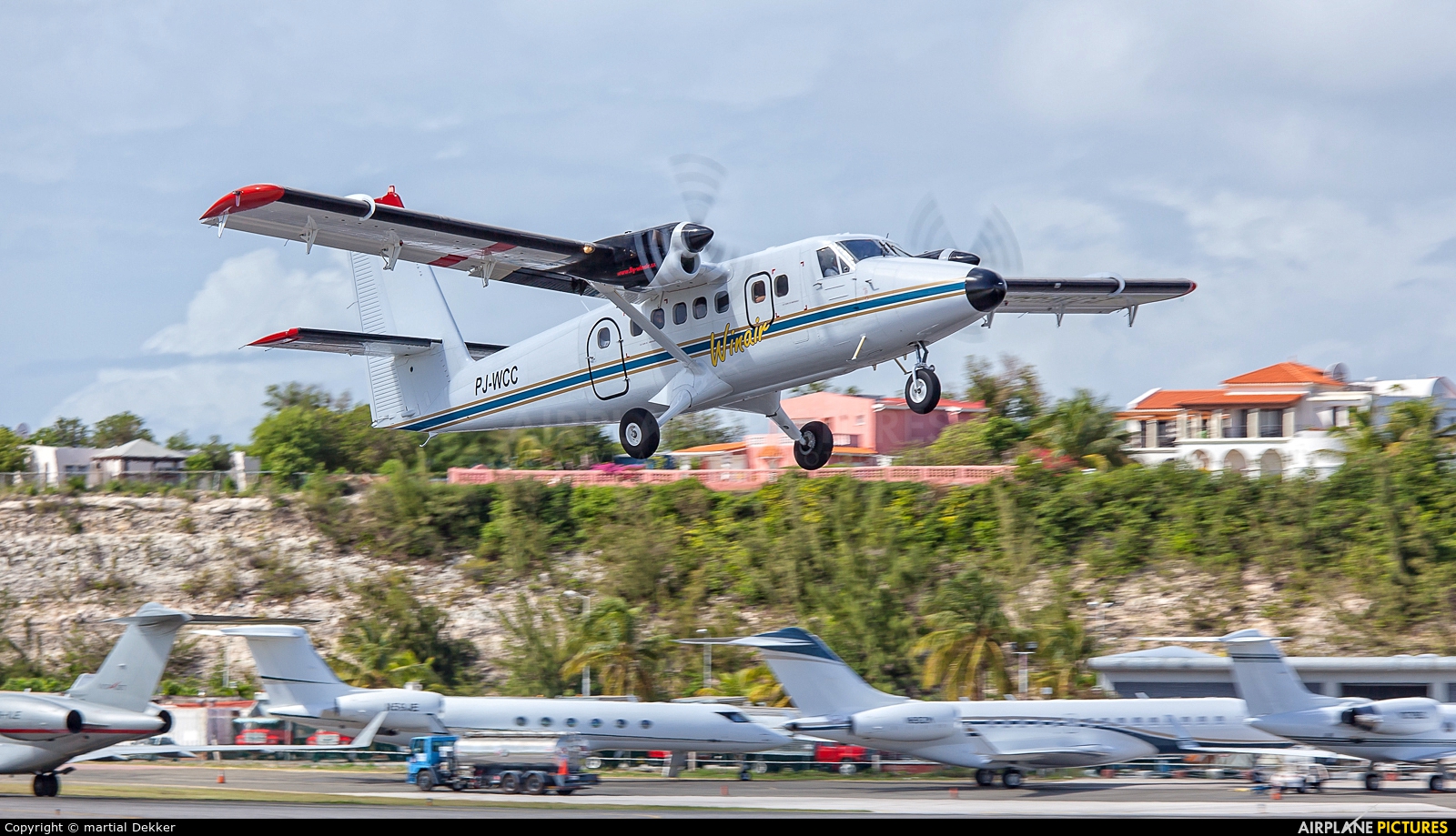 Winair PJ-WCC aircraft at Sint Maarten - Princess Juliana Intl