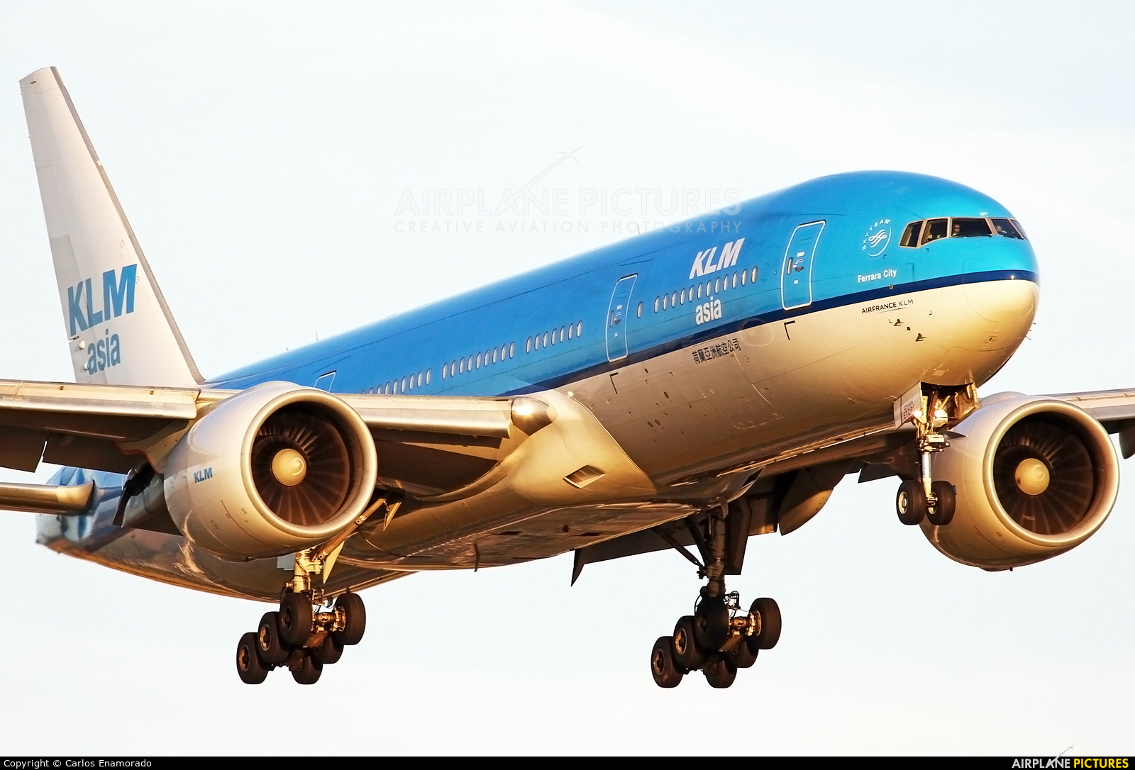 KLM Asia PH-BQF aircraft at Amsterdam - Schiphol