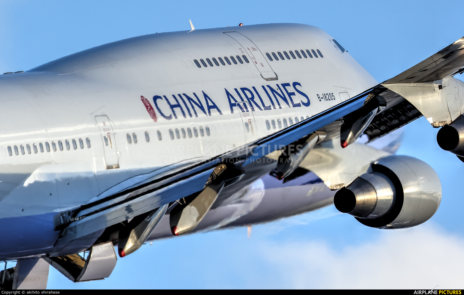 China Airlines B-18205 aircraft at New Chitose