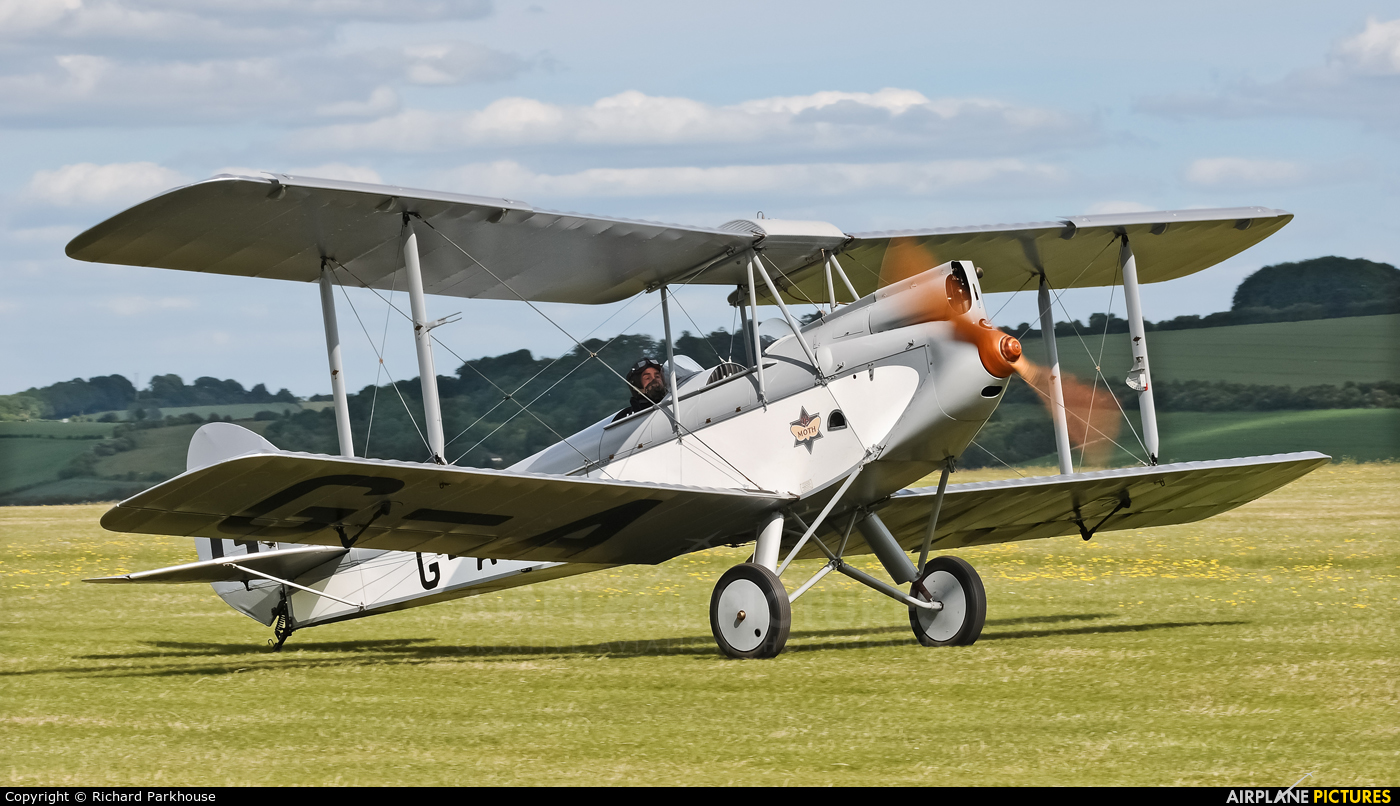 Private G-AAJT aircraft at Old Sarum