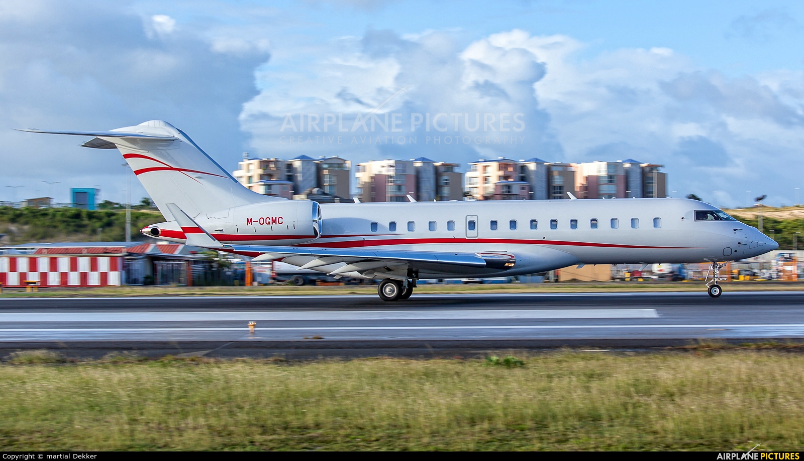 Private M-OGMC aircraft at Sint Maarten - Princess Juliana Intl