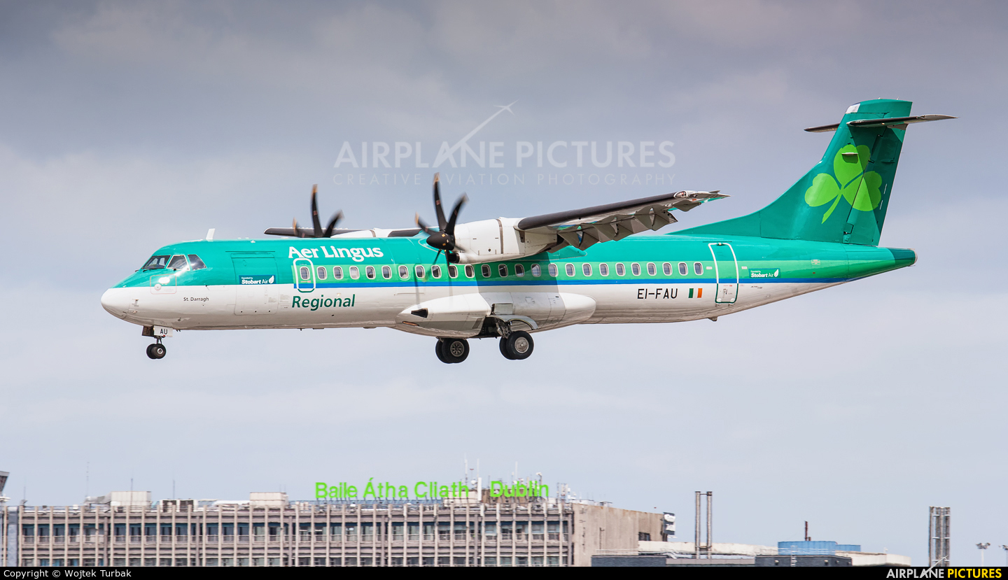 Aer Lingus Regional EI-FAU aircraft at Dublin