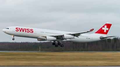 HB-JMB - Swiss Airbus A340-300