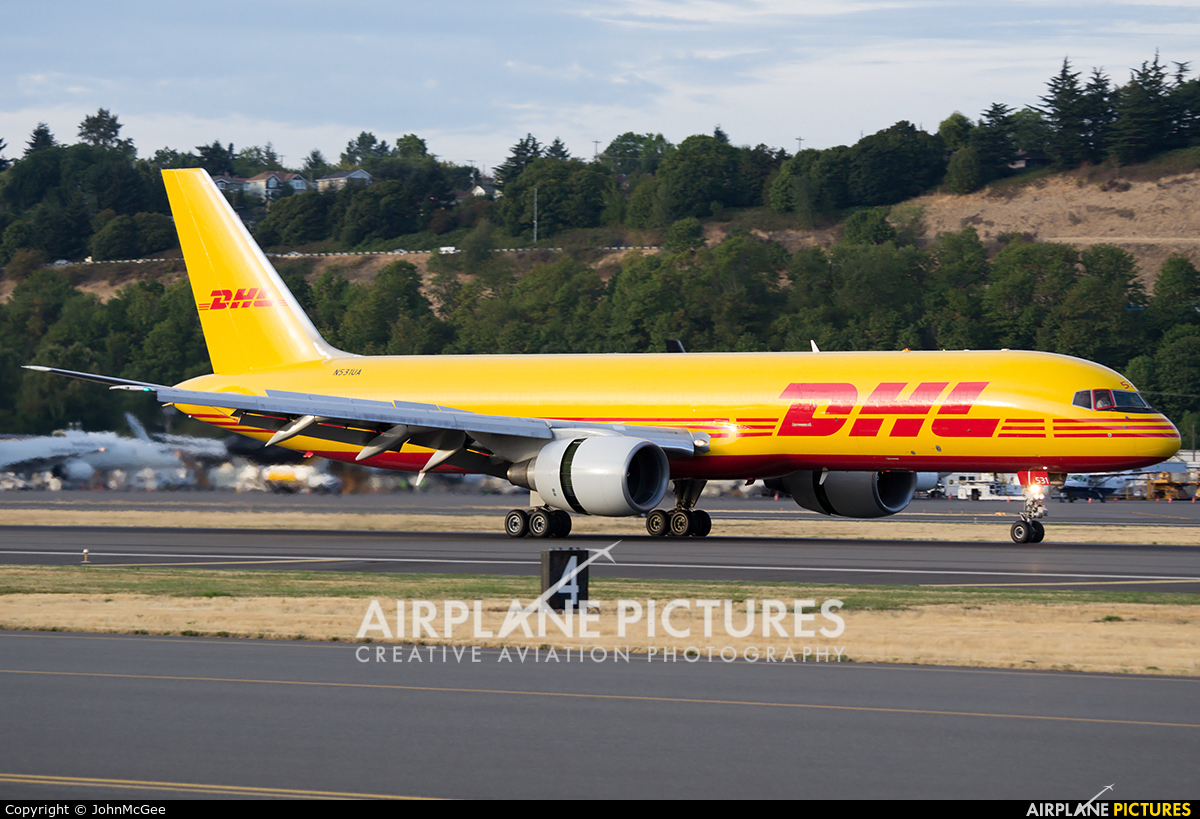 DHL Cargo N531UA aircraft at Seattle - Boeing Field / King County Intl