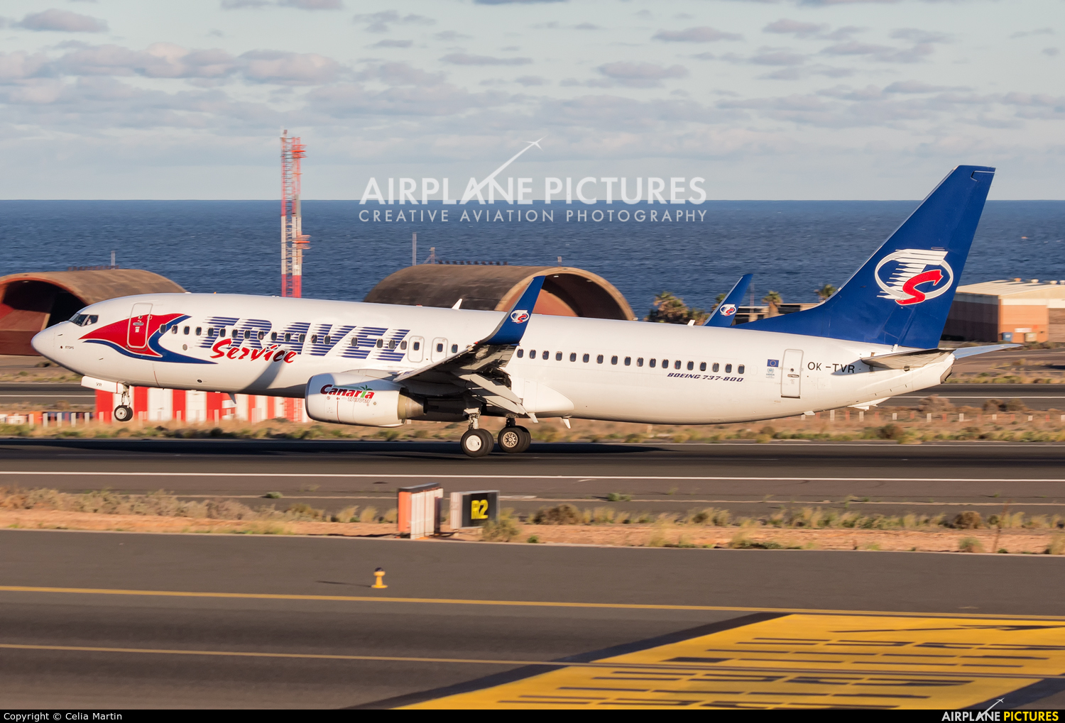 Travel Service OK-TVR aircraft at Las Palmas de Gran Canaria