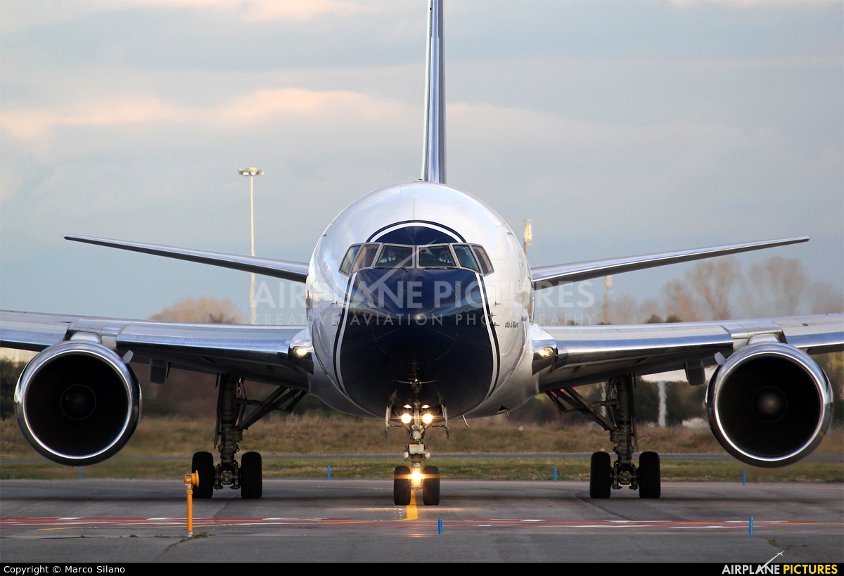 Blue Panorama Airlines EI-CMD aircraft at Rome - Fiumicino