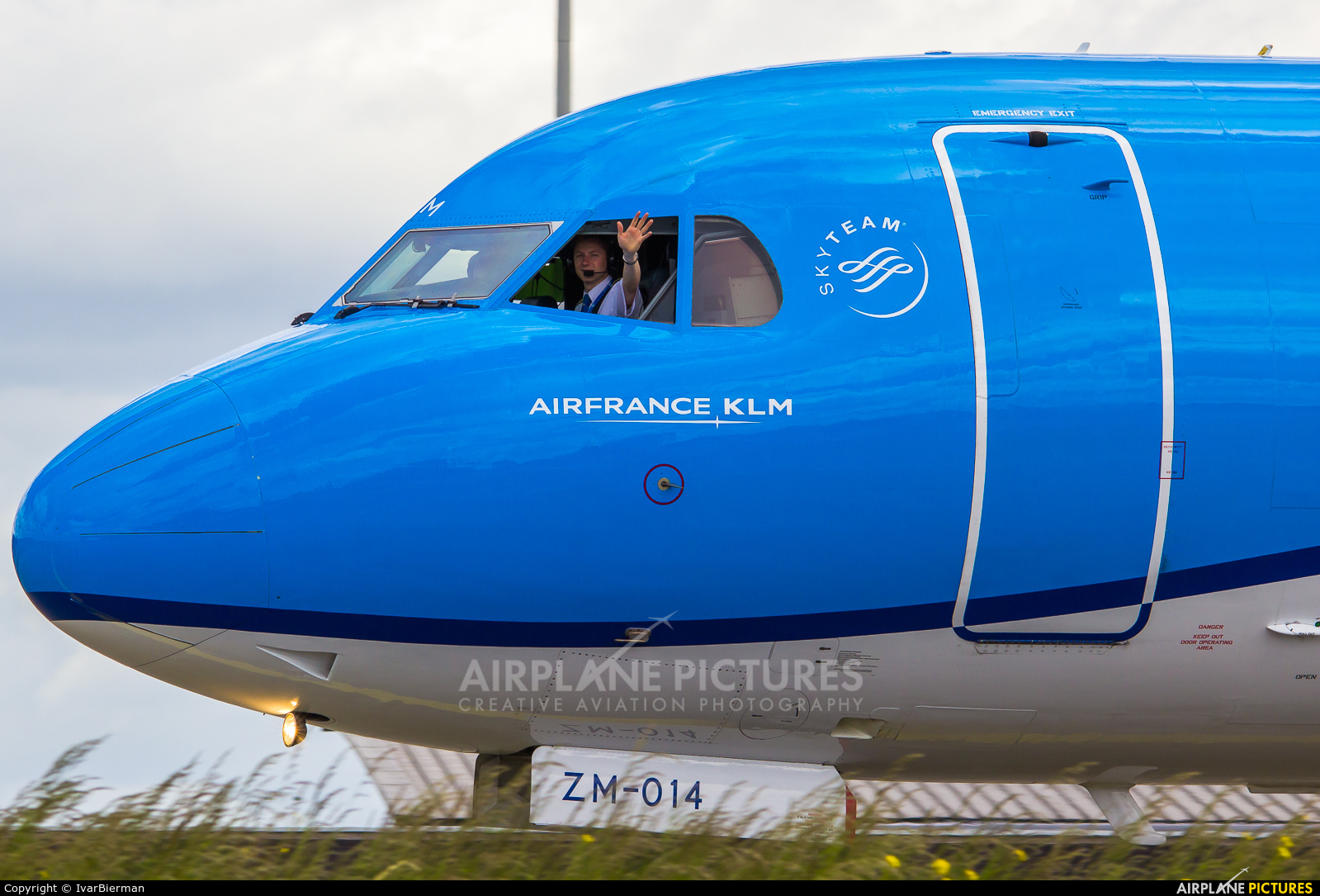 KLM Cityhopper PH-KZM aircraft at Amsterdam - Schiphol