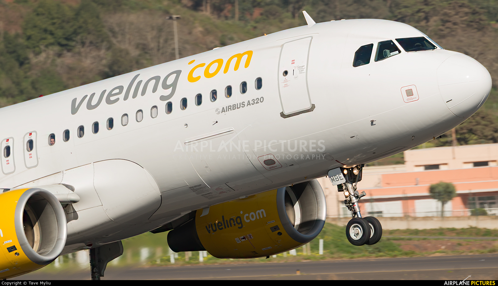 Vueling Airlines EC-MBE aircraft at Tenerife Norte - Los Rodeos