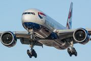G-VIIG - British Airways Boeing 777-200 aircraft