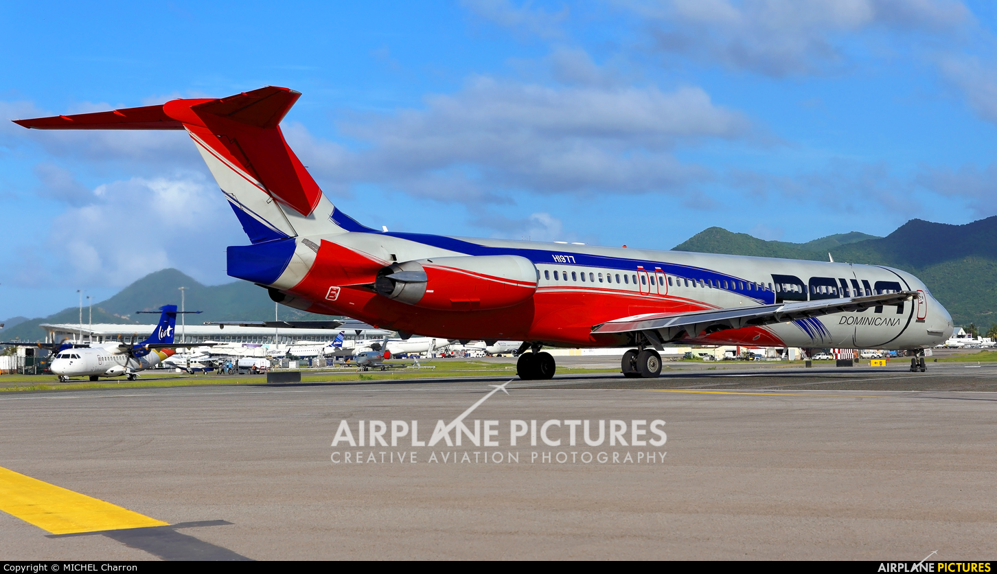 PAWA Dominicana HI977 aircraft at Sint Maarten - Princess Juliana Intl