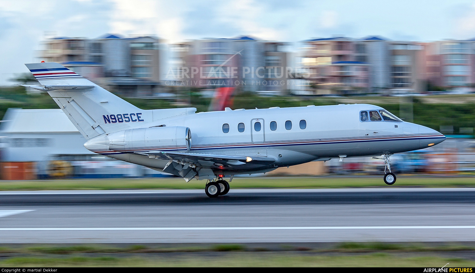 Private N985CE aircraft at Sint Maarten - Princess Juliana Intl