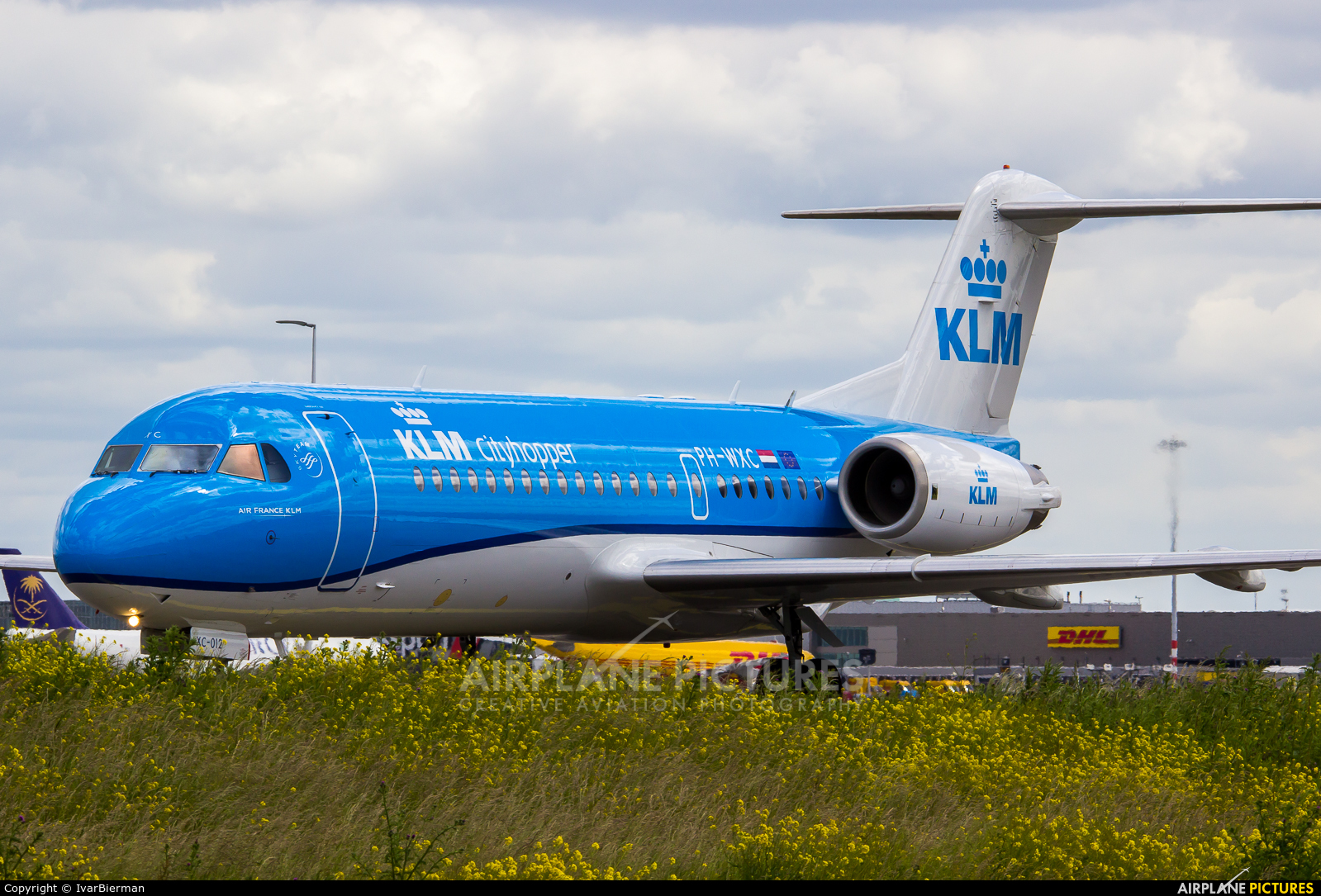 KLM Cityhopper PH-WXC aircraft at Amsterdam - Schiphol