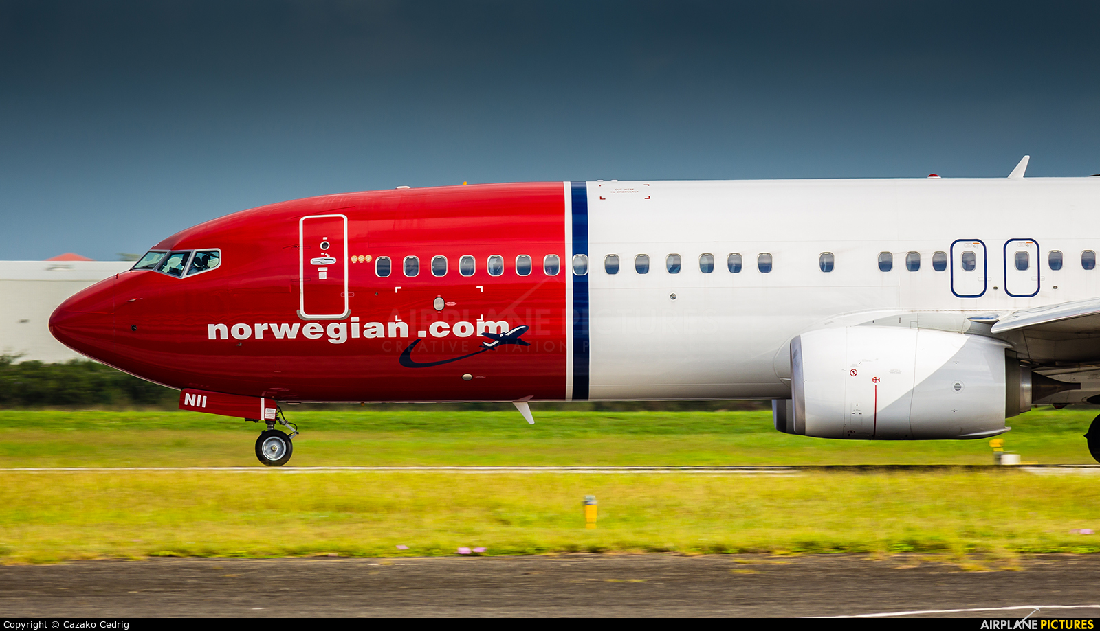 Norwegian Air Shuttle LN-NII aircraft at Guadeloupe - Pointe-à-Pitre