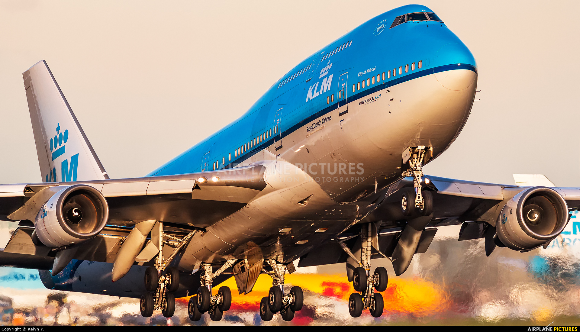 KLM PH-BFN aircraft at Amsterdam - Schiphol