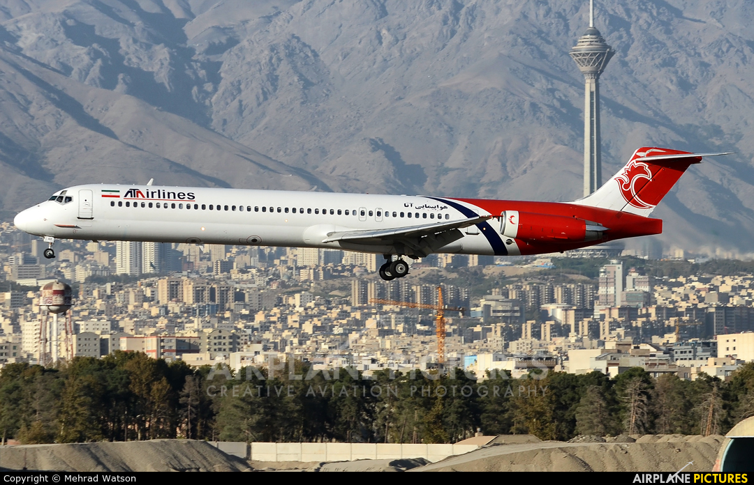 ATA Airlines Iran EP-TAR aircraft at Tehran - Mehrabad Intl