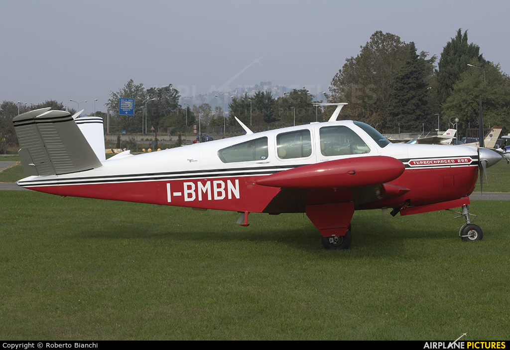 Private I-BMBN aircraft at Bergamo - Orio al Serio