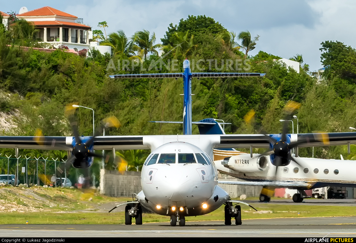 LIAT V2-LIC aircraft at Sint Maarten - Princess Juliana Intl