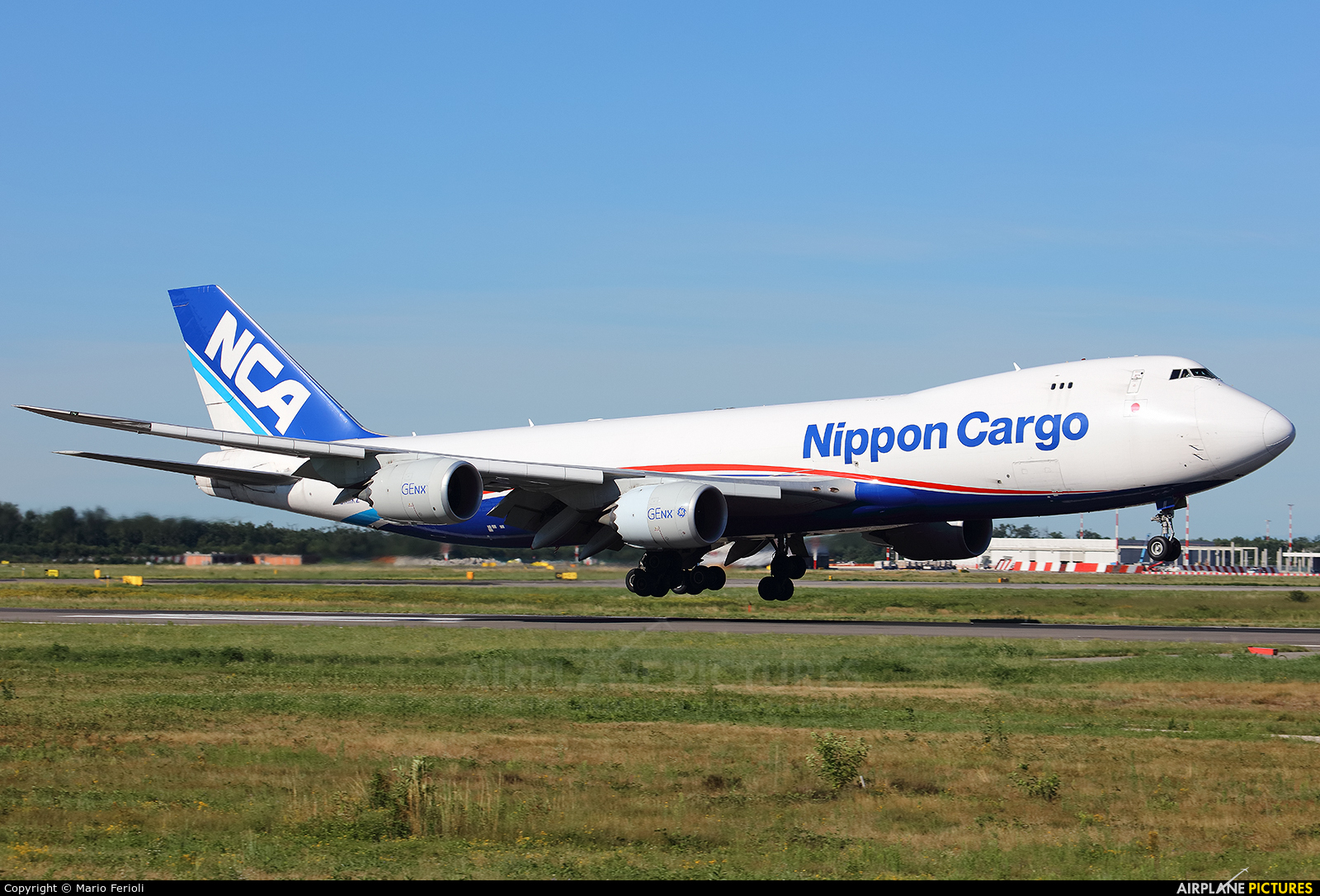 Nippon Cargo Airlines JA11KZ aircraft at Milan - Malpensa