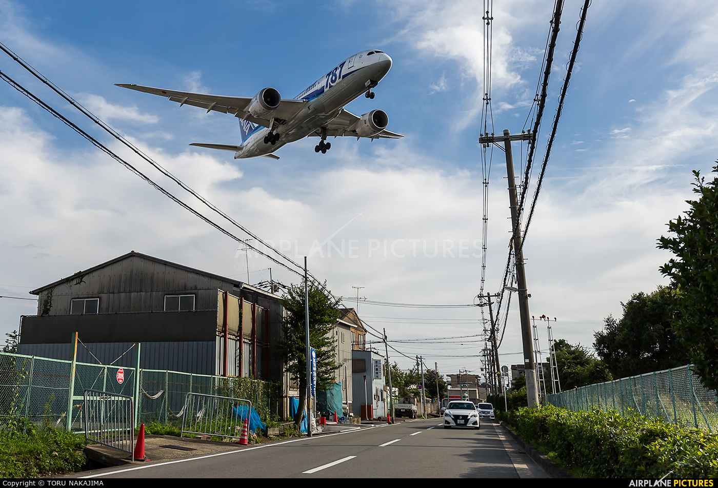 ANA - All Nippon Airways JA824A aircraft at Off Airport - Japan