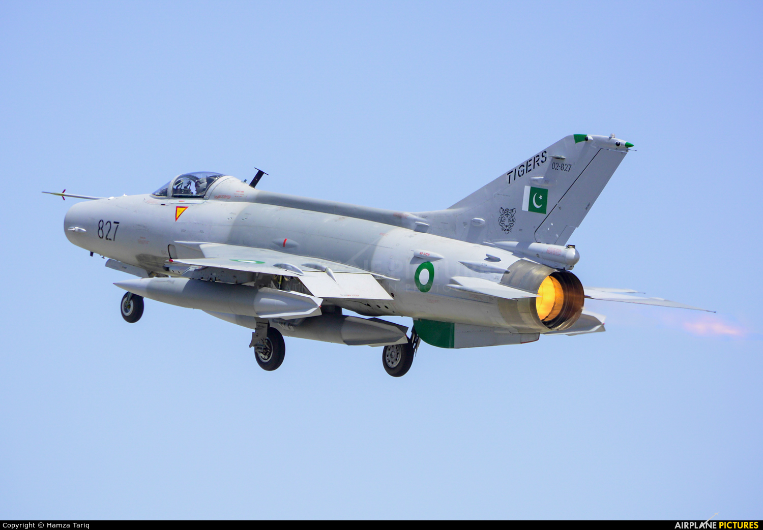 Pakistan - Air Force 02-827 aircraft at Sukkur International Airport
