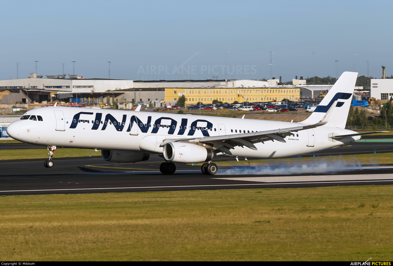 Finnair OH-LZK aircraft at Stockholm - Arlanda