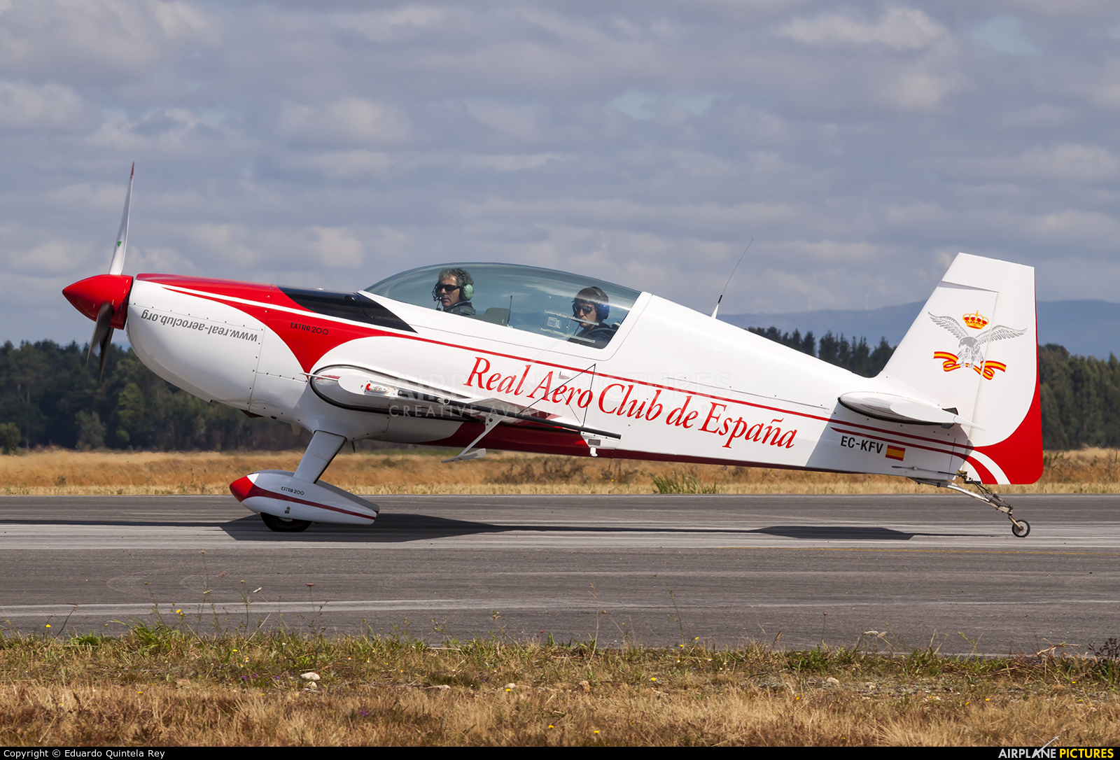 Real Aero Club de España EC-KFV aircraft at Lugo - Rozas