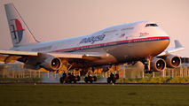 9M-MPF - Malaysia Airlines Boeing 747-400 aircraft