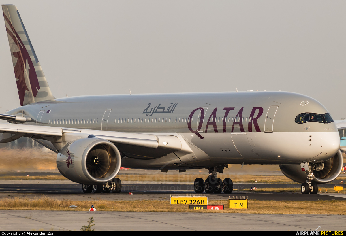 Qatar Airways A7-ALC aircraft at Frankfurt