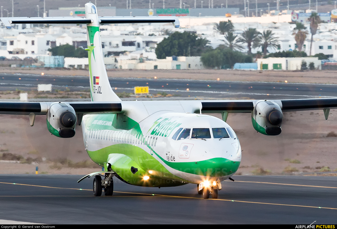 Binter Canarias EC-JQL aircraft at Lanzarote - Arrecife