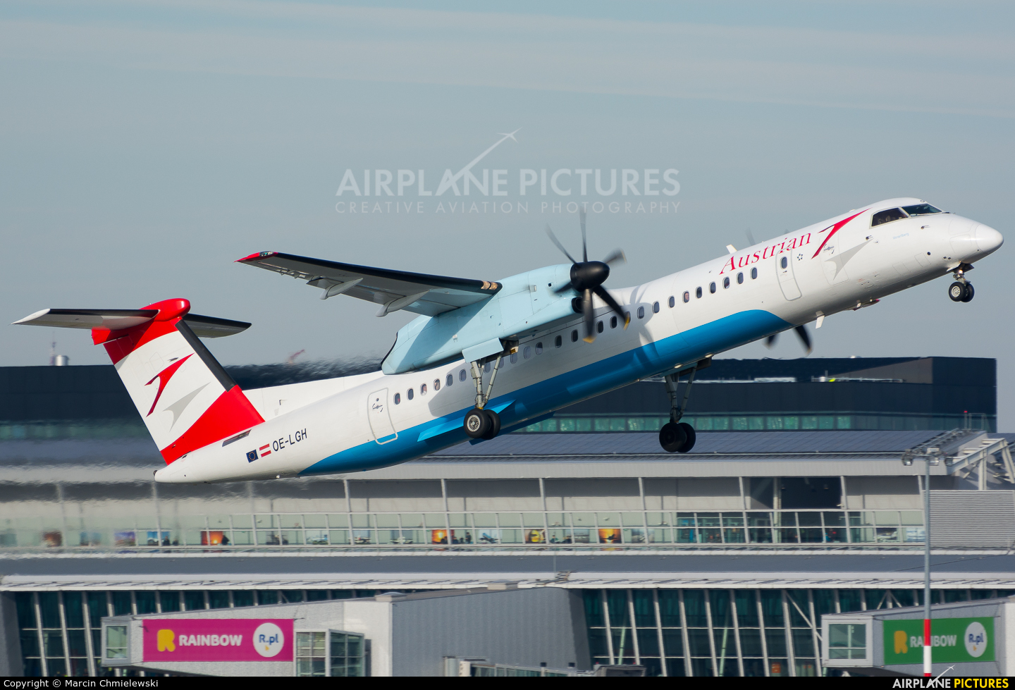 Austrian Airlines/Arrows/Tyrolean OE-LGH aircraft at Warsaw - Frederic Chopin