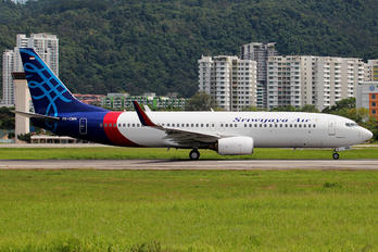 PK-CMN - Sriwajaya Air Boeing 737-800