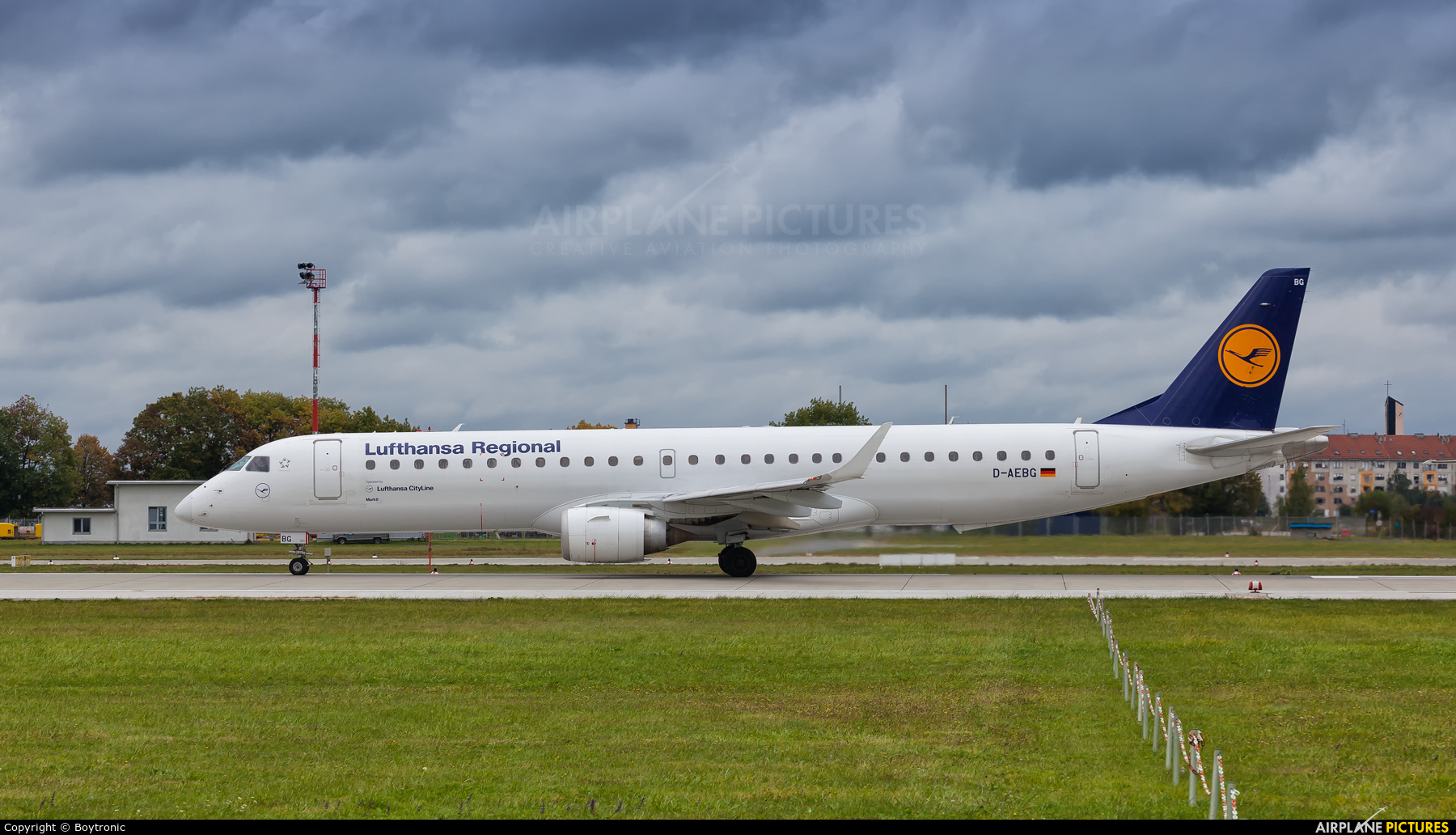 Lufthansa Regional - CityLine D-AEBG aircraft at Zagreb